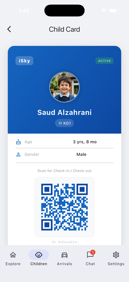 Child digital ID